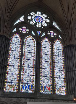 Stained glass window