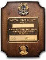 Melvin Jones Fellowship Award